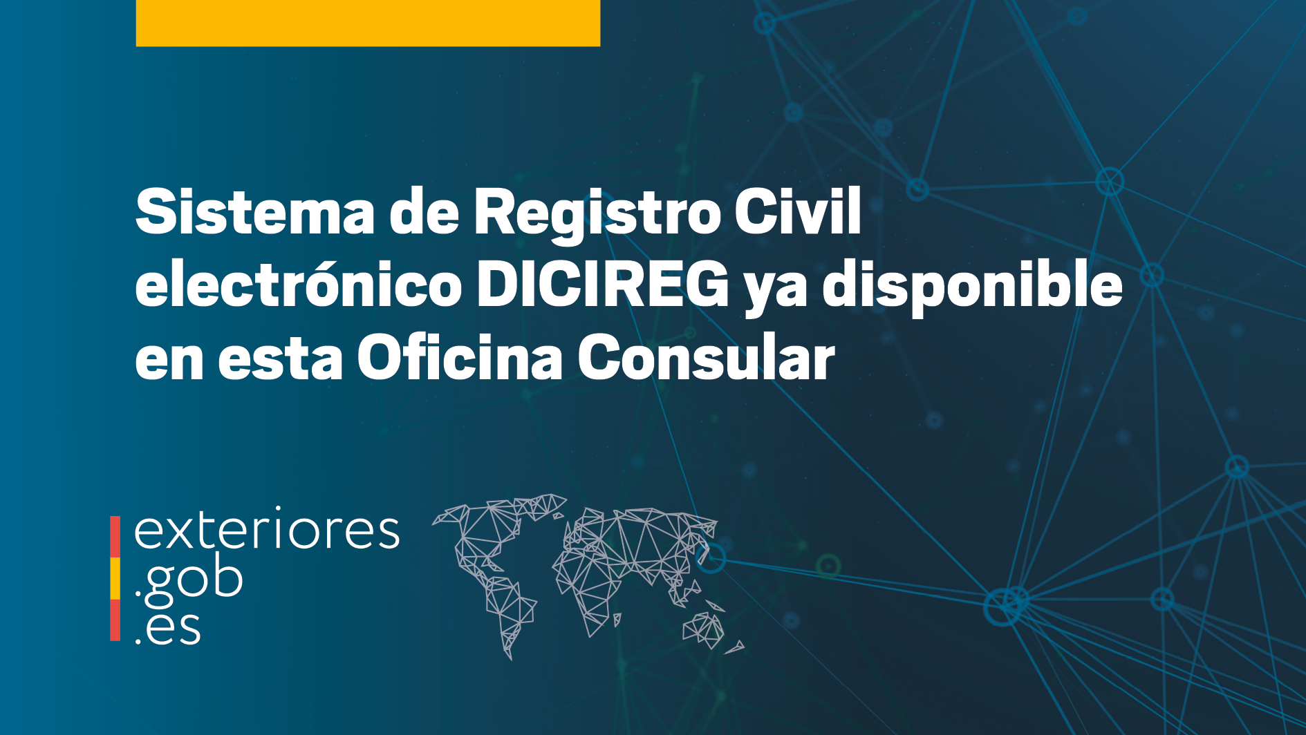 Sistema De Registro Civil Electrónico DICIREG